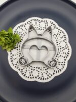 Corgi Butt heart shape cookie cutter  - dog bum Clay fondant party pet - Image 2