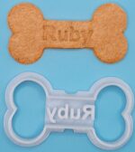 Custom Dog Bone Cookie Cutter Stamp Pet Clay fondant  Pet Treat Stamp - Image 3