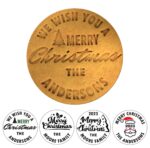 Personalized Christmas Cookie Stamp: Family Name Embosser - Image 3