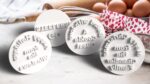 Christmas Custom Cookie Stamp Personalized Cookie and Fondant Embosser 3" Holiday craft fondant clay - Image 3