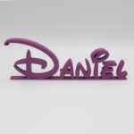 Personalized Teacher Desk Name Sign: 3D Printed PLA Plaque