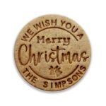 Personalized Christmas Cookie Cutter Stamp Set, Custom Family Name Stamp, 4 Festive Shapes to Choose, Perfect for Holiday Baking & Gifting - Image 11