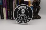 Personalized Library Sign 3D Printed Book Nook Decor with Stand, Unique Bookshelf Accessory for Readers, Book Lovers Gift,   Bookshelf Sign - Image 5