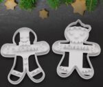 Personalized Gingerbread Cookie Cutter With Name – Custom Gingerbread Boy or Girl Stamp – Kids Christmas Cookie Cutter – Holiday Baking Gift - Image 6