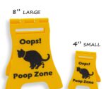 Mini Wet Floor Sign: Humorous Pet Accident Warning Decor - Image 4