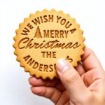 Personalized Christmas Cookie Stamp: Family Name Embosser - Image 2