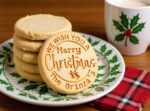 Personalized Christmas Cookie Cutter Stamp Set, Custom Family Name Stamp, 4 Festive Shapes to Choose, Perfect for Holiday Baking & Gifting - Image 5