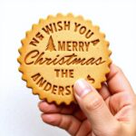 Personalized Christmas Cookie Stamp: Family Name Embosser - Image 8