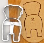 Rottweiler Butt Cookie Cutter 3D Printed | Fun Dog-Themed Baking Tool | 4 Inch  | Perfect for Pet Lovers & Bakers - Image 2