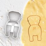 Rottweiler Butt Cookie Cutter 3D Printed | Fun Dog-Themed Baking Tool | 4 Inch  | Perfect for Pet Lovers & Bakers - Image 5