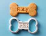 Custom Dog Bone Cookie Cutter Stamp Pet Clay fondant  Pet Treat Stamp